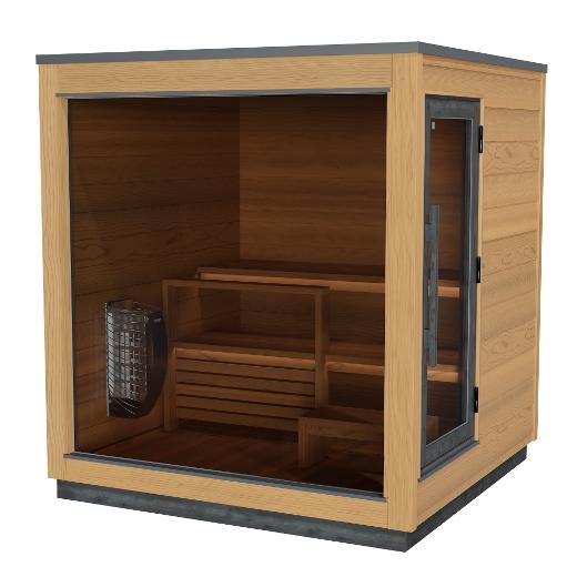 Kirami FinVision® -sauna M Nordic Dawn (Giusto) Spirit 9kW